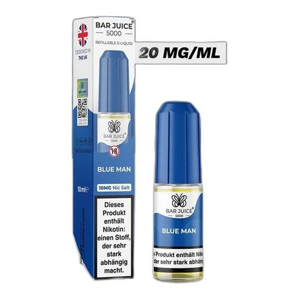 Bar Juice 5000 Blue Man, Produktfoto