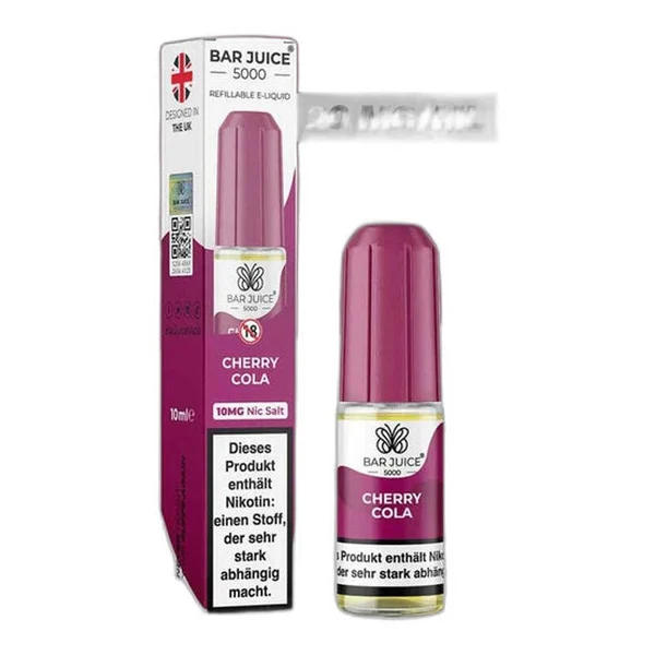 Bar Juice 5000 Cherry Cola, Produktfoto