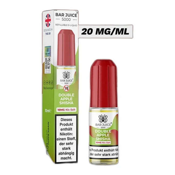 Bar Juice 5000 Double Apple Shisha, Produktfoto