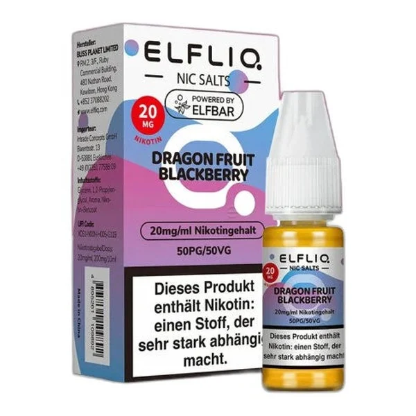 Elfliq by Elfbar Dragon Fruit Blackberry, Produktfoto