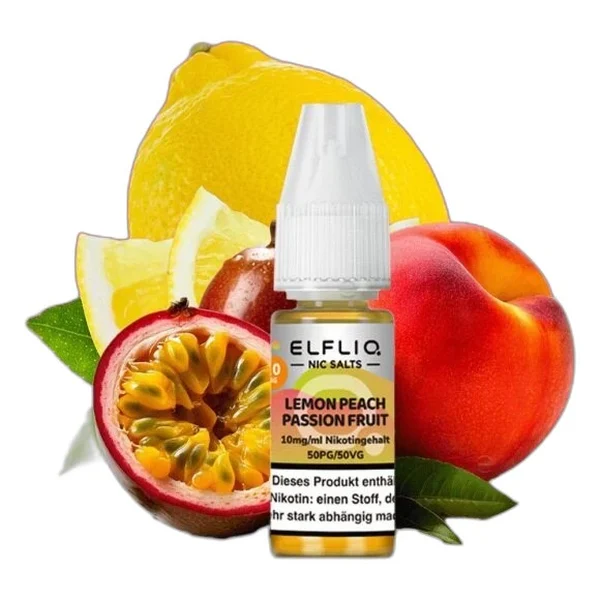 Elfliq by Elfbar Lemon Peach Passion Fruit, Produktfoto