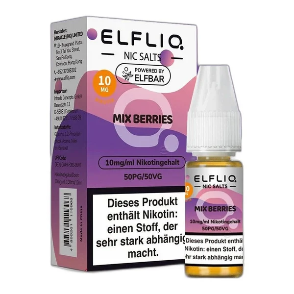 Elfliq by Elfbar Mix Berries, Produktfoto