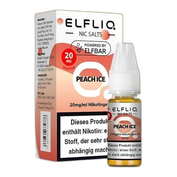 Elfliq by Elfbar Peach Ice, Produktfoto