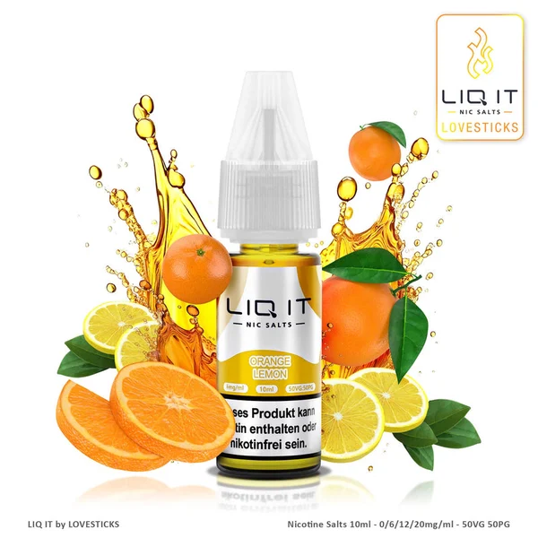 LIQ IT Orange Lemon, Produktfoto