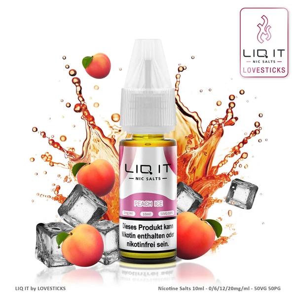 LIQ IT Peach Ice, Produktfoto