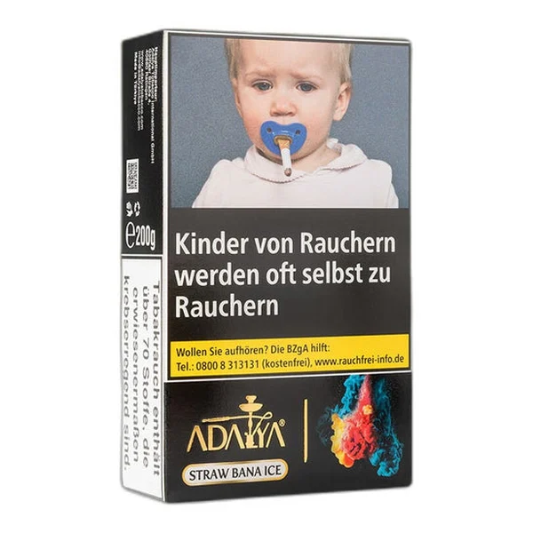 Adalya Straw Bana Ice, Produktfoto