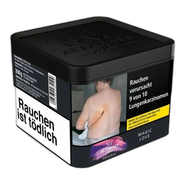 Al Fakher Magic Love, Produktfoto