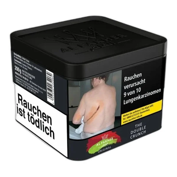 Al Fakher The Double Crunch, Produktfoto